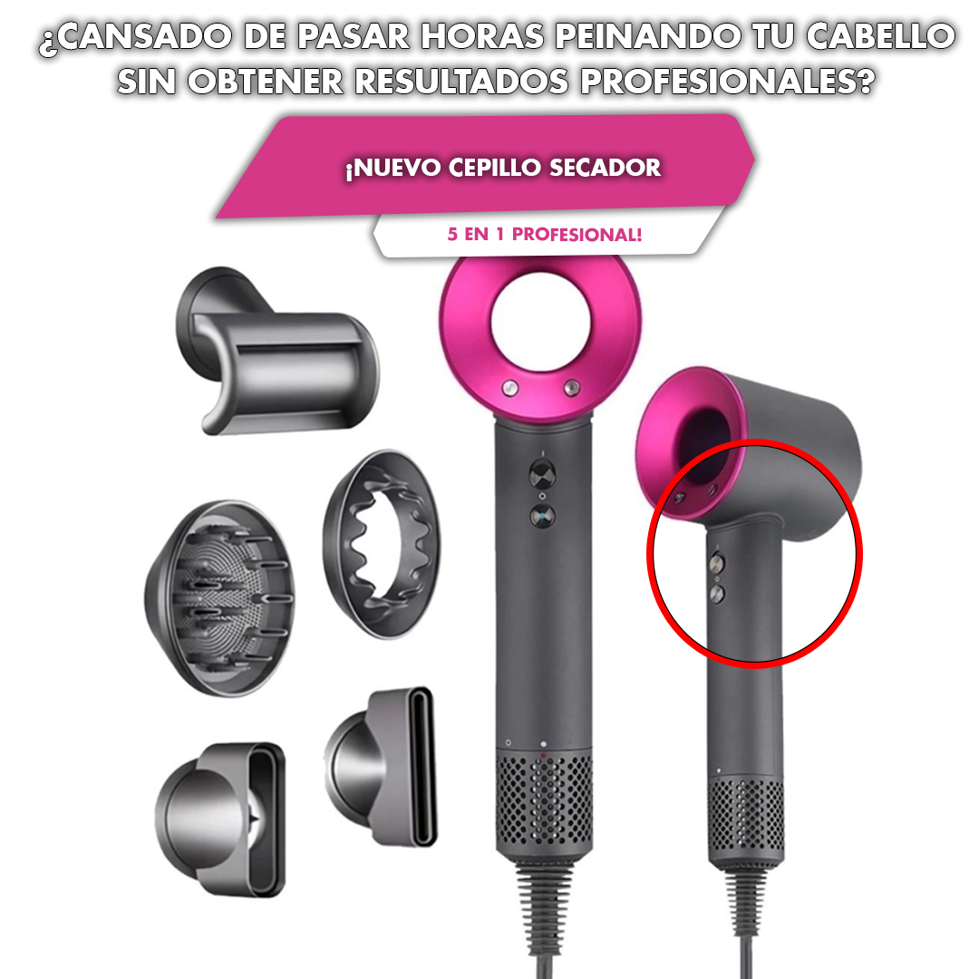 Cepillo Secador 5 en 1